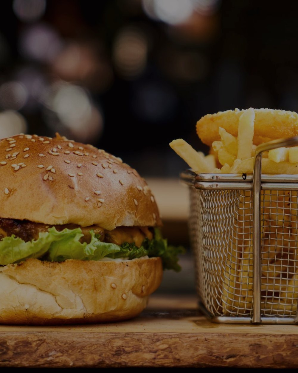 Chicken bread burger at Oltian in Hendon